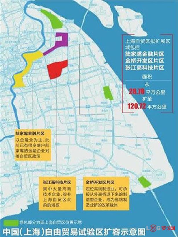 图19:上海自贸区地图